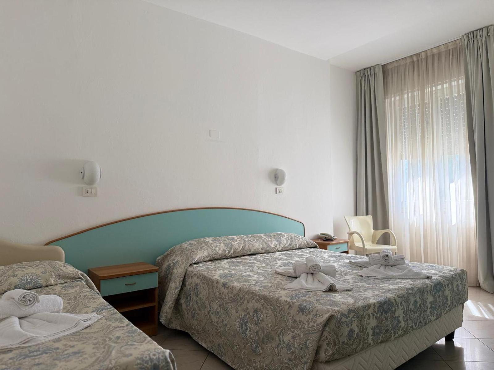 Hotel Spiaggia Villa Paola Bellaria-Igea Marina Eksteriør billede